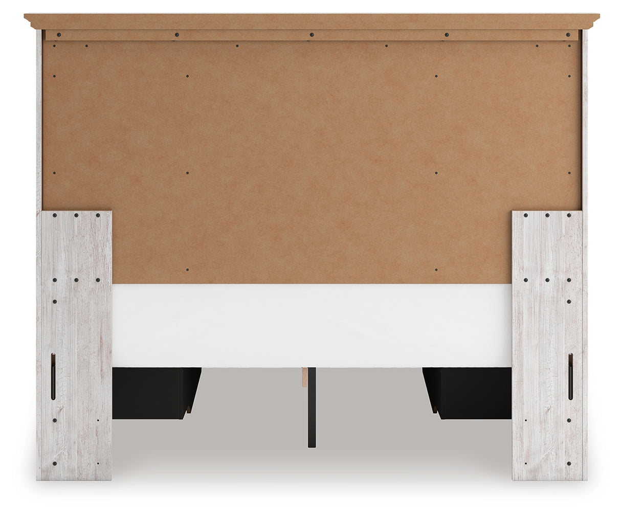Makidern Whitewash Queen Panel Storage Bed from Ashley - Luna Furniture