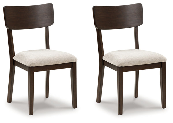 Mallenette Merlot Dining Chair, Set of 2