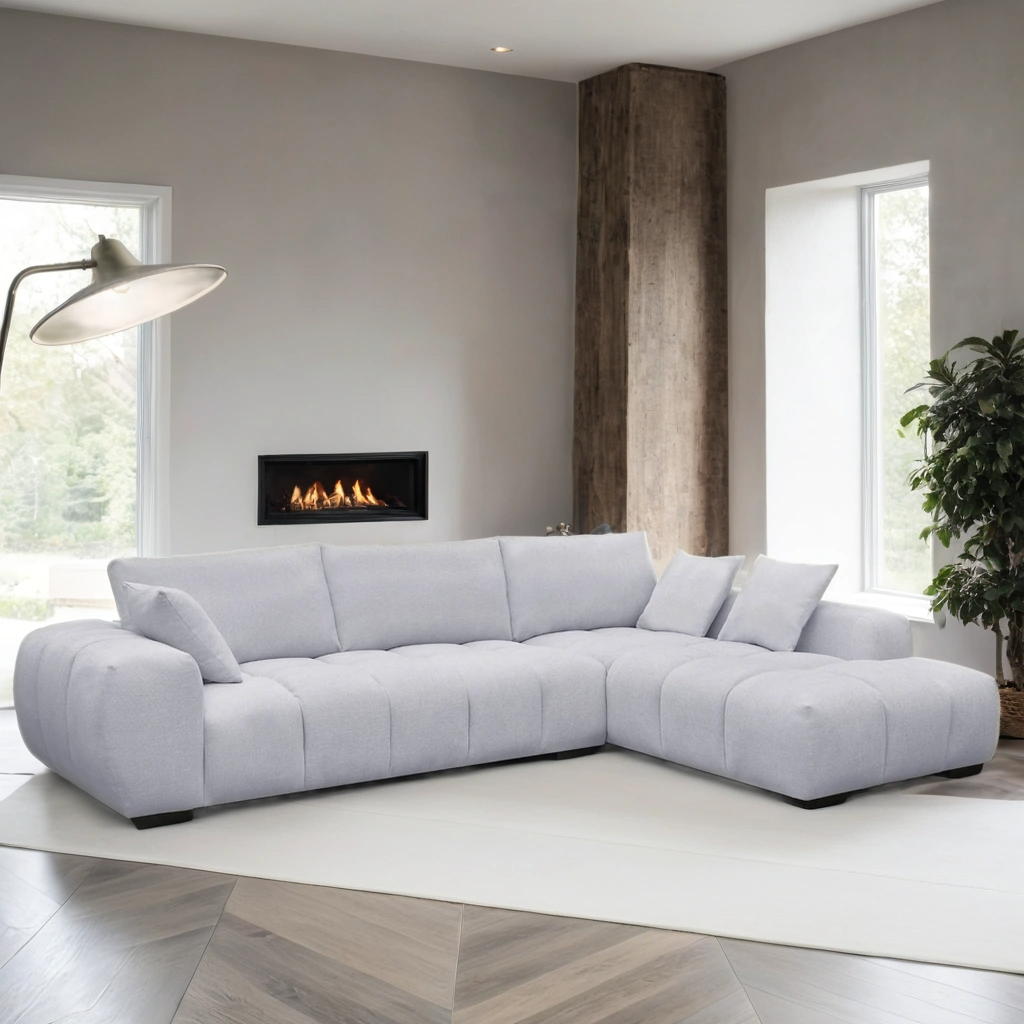 Manhattan Stone Sectional from Happy Homes - Luna Furniture