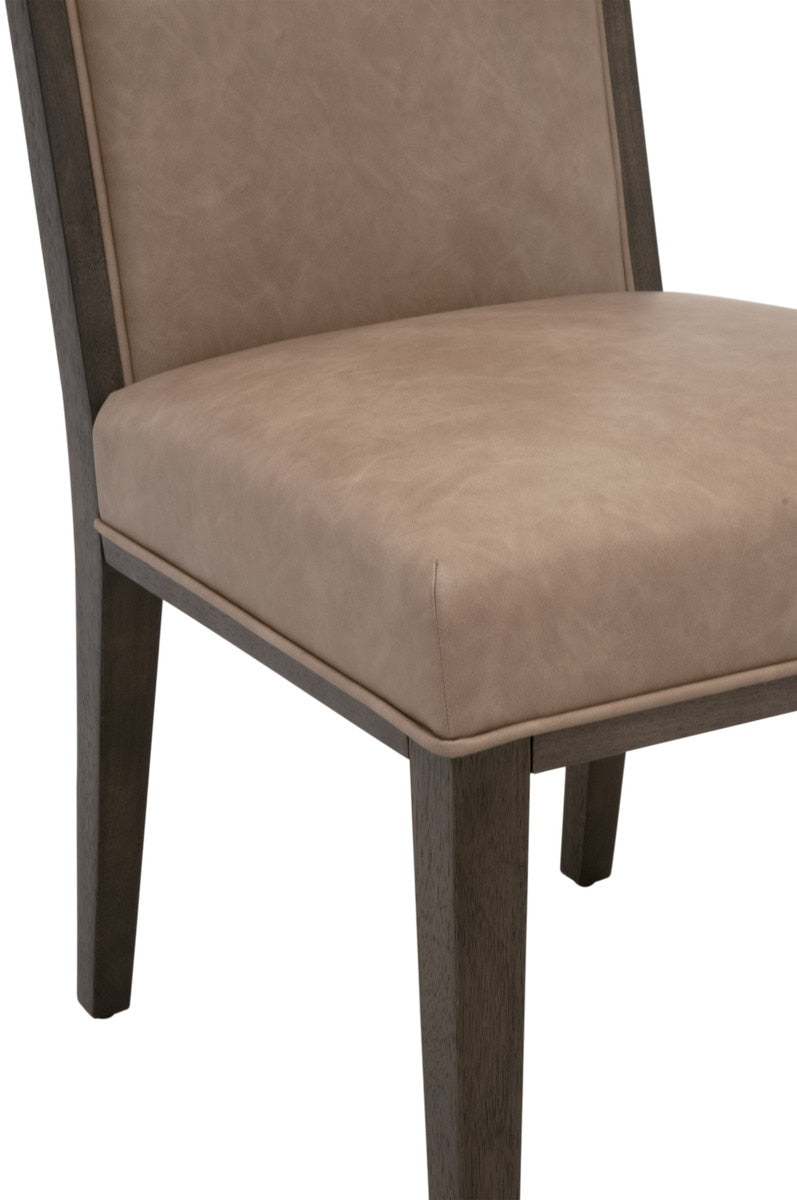 Martin Dining Chair in Ivanhoe Toast, Burnished Brown, Set of 4 from Essentials For Living - Luna Furniture