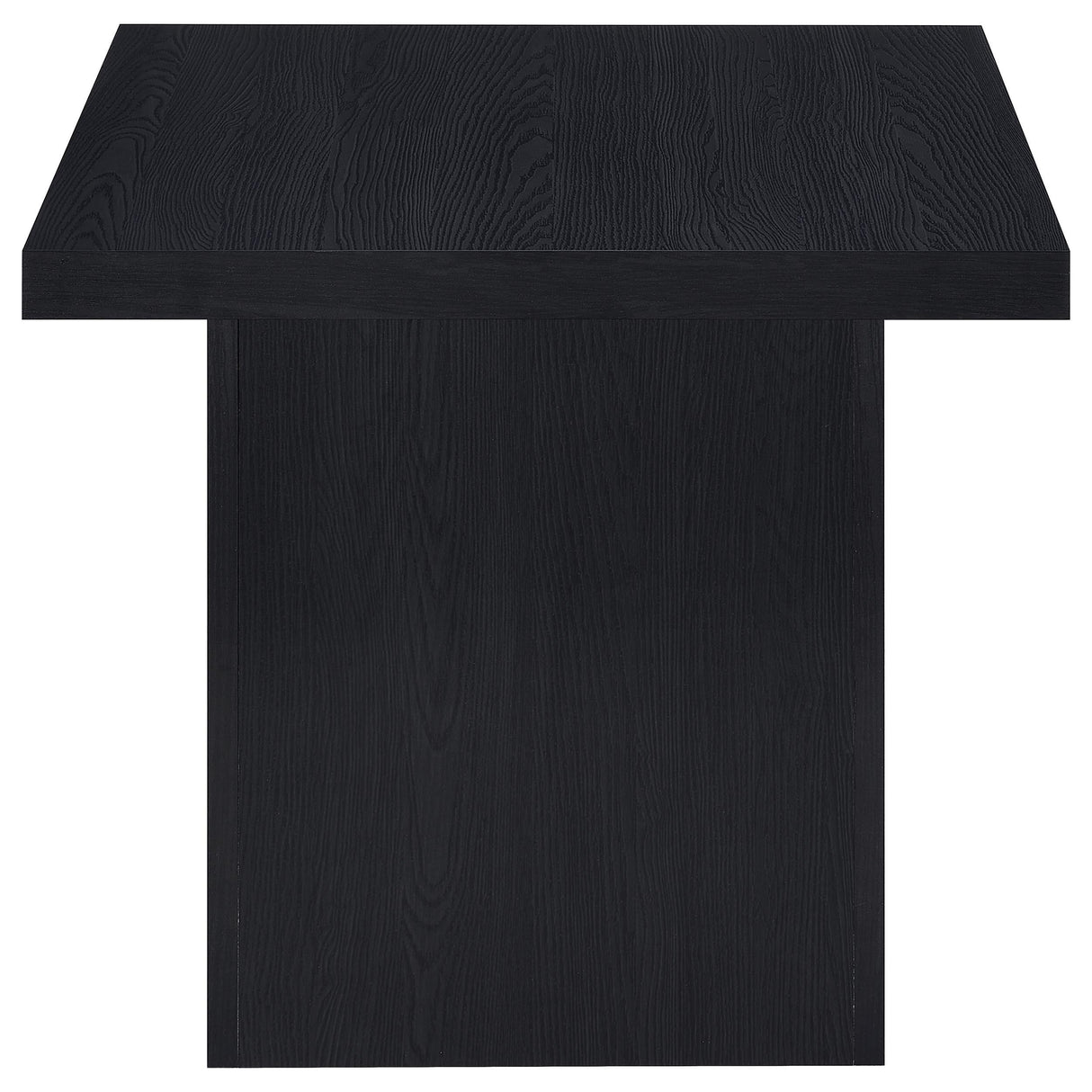 Max Black 2-Piece Rectangular Coffee and End Table Set from Coaster - Luna Furniture