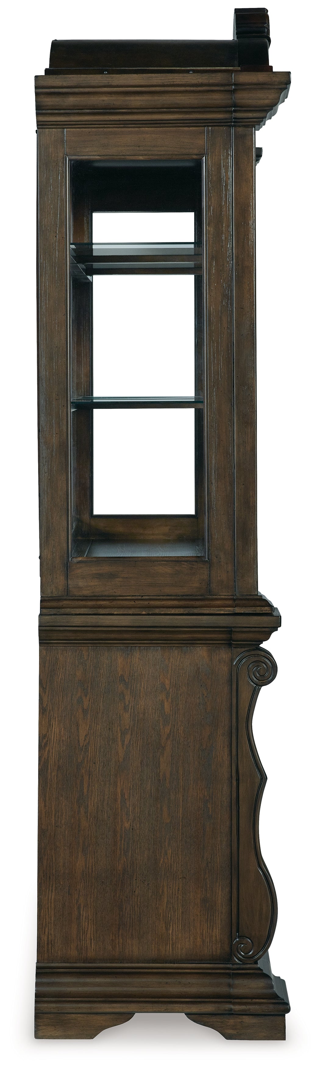 Maylee Dark Brown Dining Room Set with Storage from Ashley Furniture - Luna Furniture
