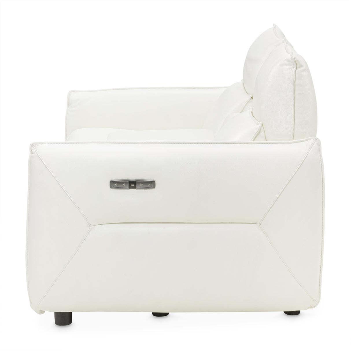 Mia Bella Verona Reclining Loveseat With Storage Console from Michael Amini - Luna Furniture