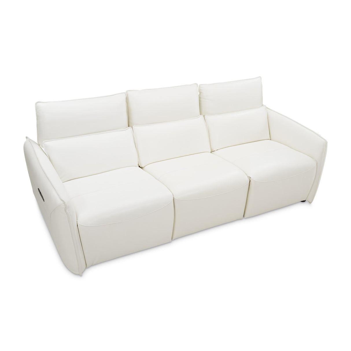 Mia Bella Verona 3pc Sectional Sofa-snow White from Michael Amini - Luna Furniture