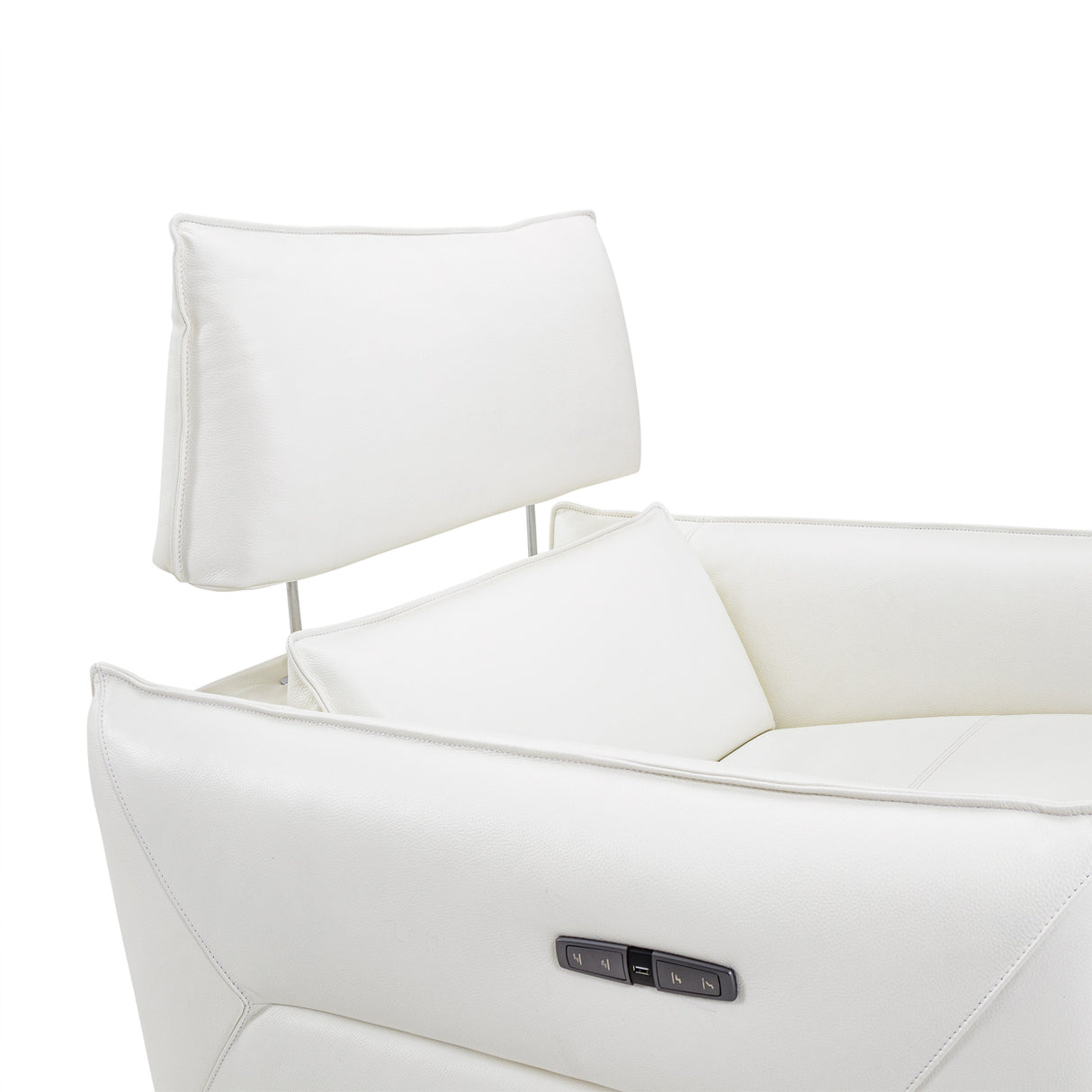 Mia Bella Verona Matching Chair-snow White from Michael Amini - Luna Furniture