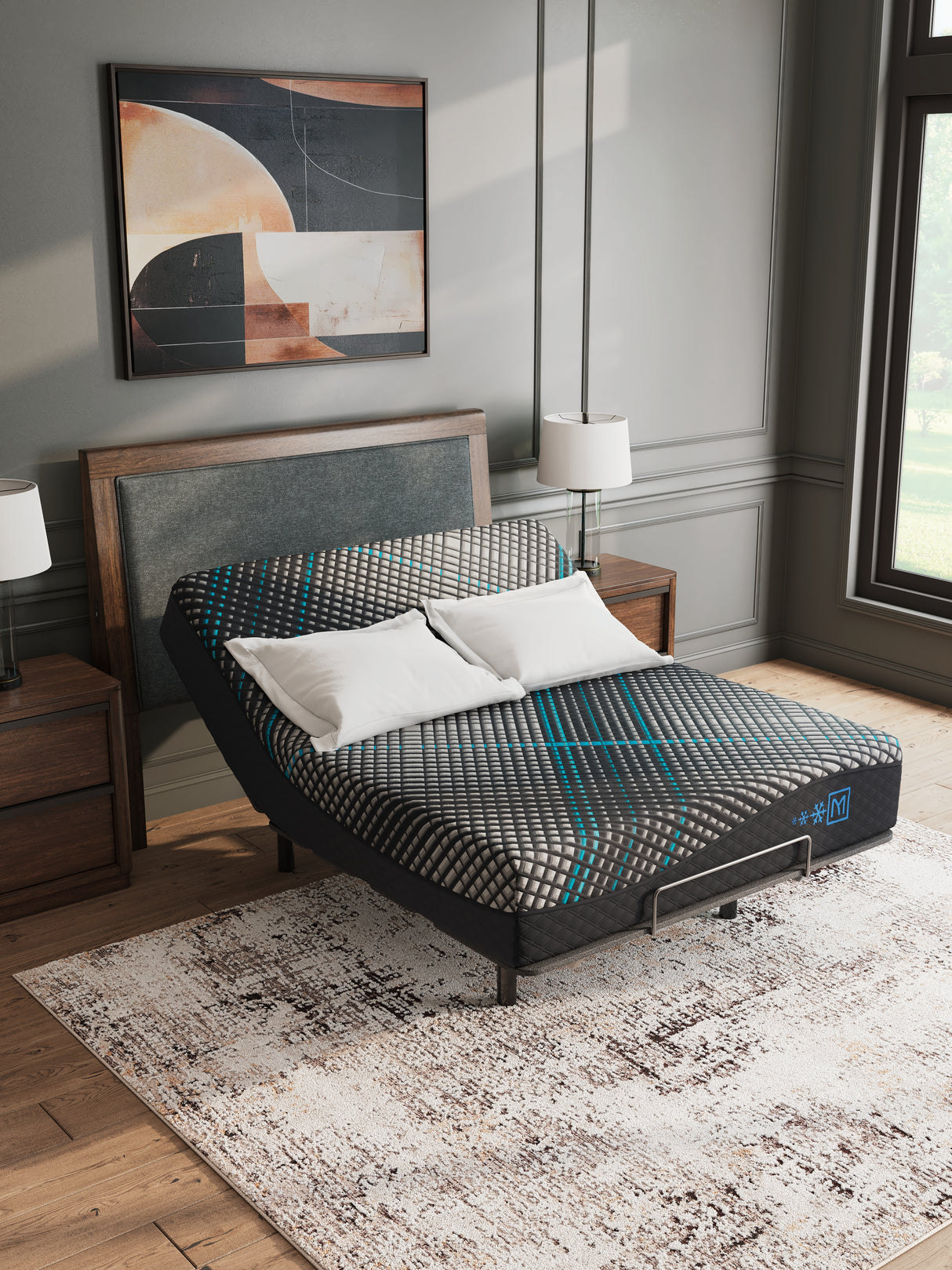 Millennium 2.0 Foam 12 Inch Black California King Mattress from Ashley - Luna Furniture