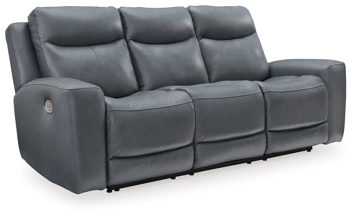 Mindanao Steel Sofa, Loveseat and Recliner from Ashley - Luna Furniture