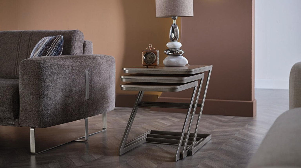 Mirante Nesting Table from Bellona - Luna Furniture
