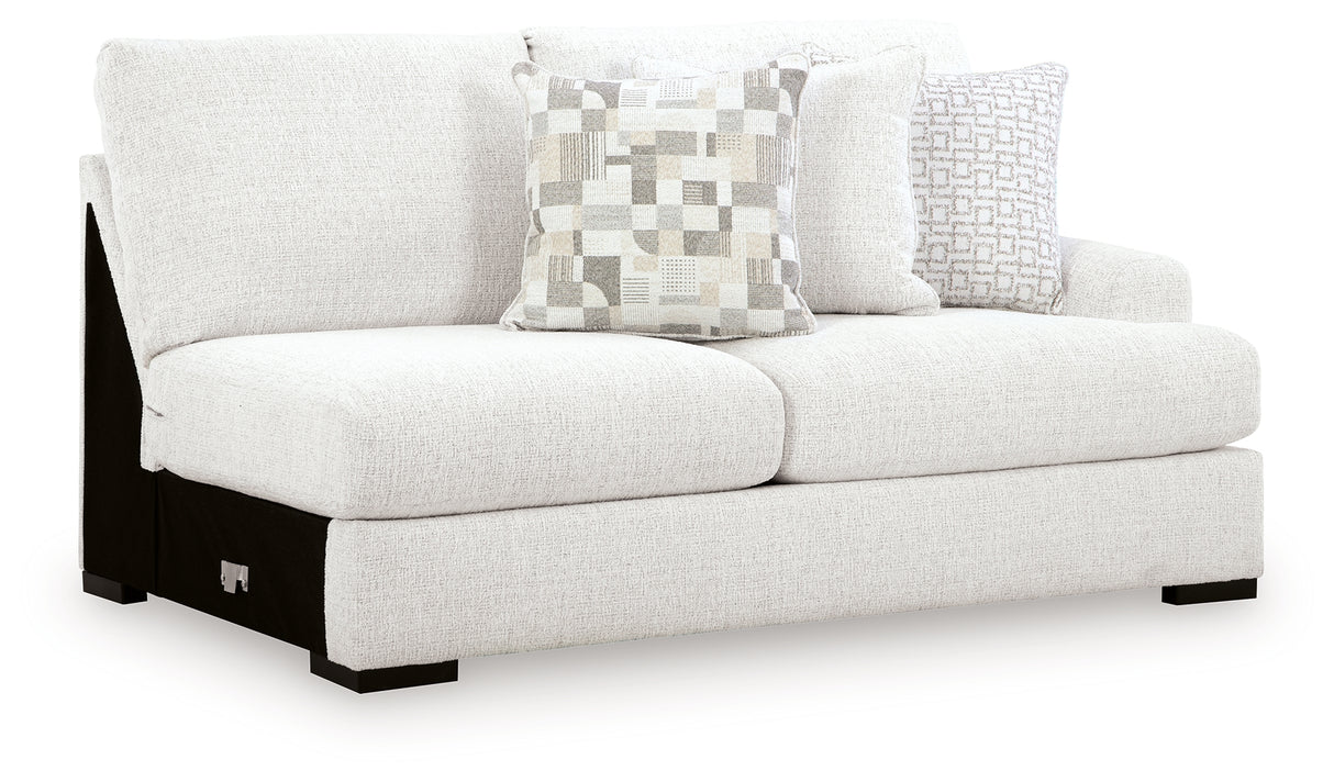 Misty-Lakes Chalk Right-Arm Facing Loveseat from Ashley Furniture - Luna Furniture