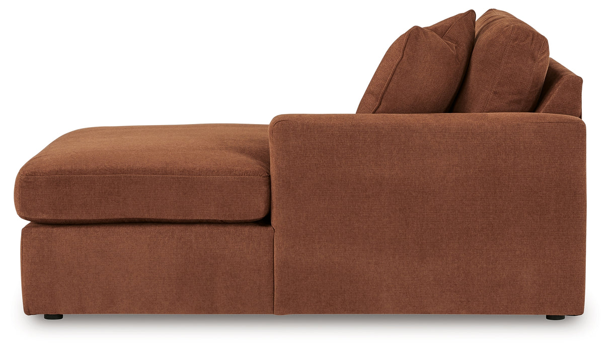 Modmax 6-Piece Sectional with Ottoman in Spice from Ashley - Luna Furniture