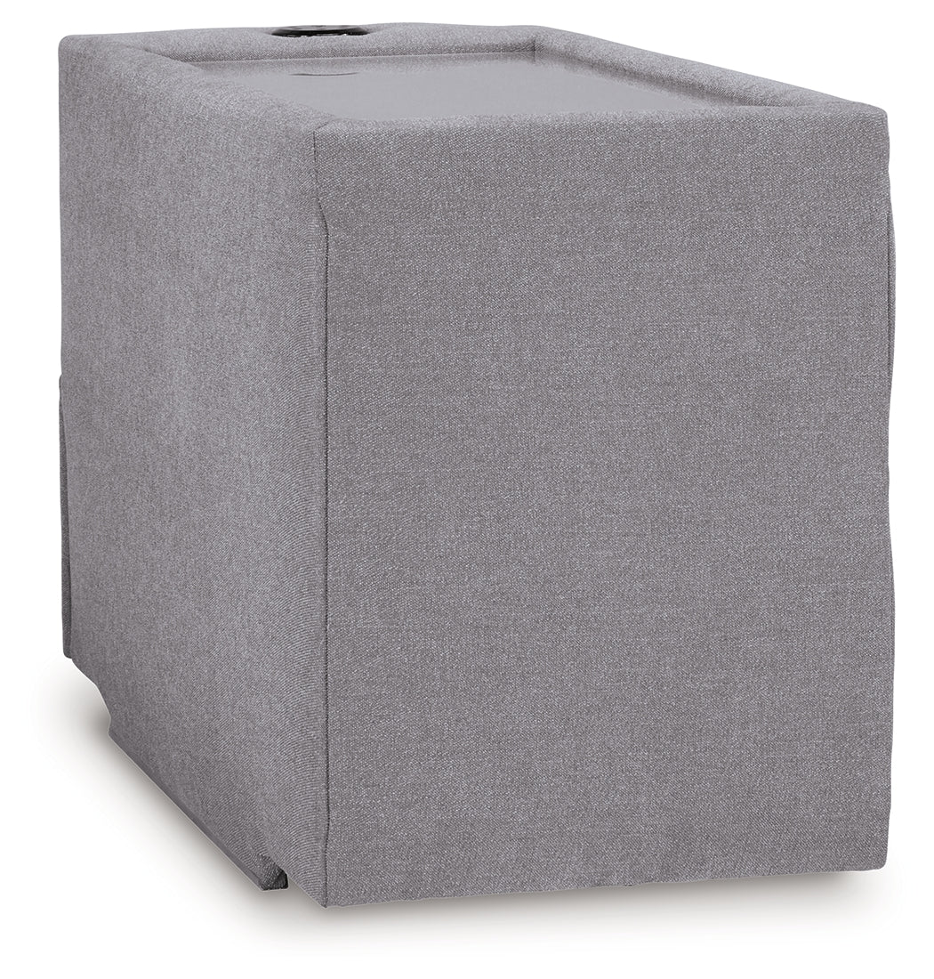 Modmax Granite Console with Audio System from Ashley - Luna Furniture