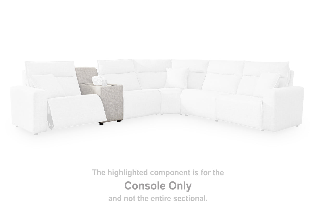 ModMax II Stone Console from Ashley - Luna Furniture