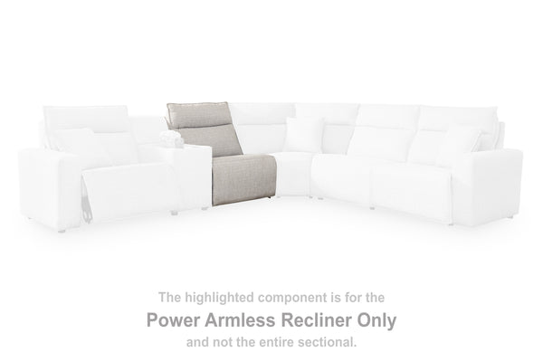 ModMax II Stone Power Armless Recliner