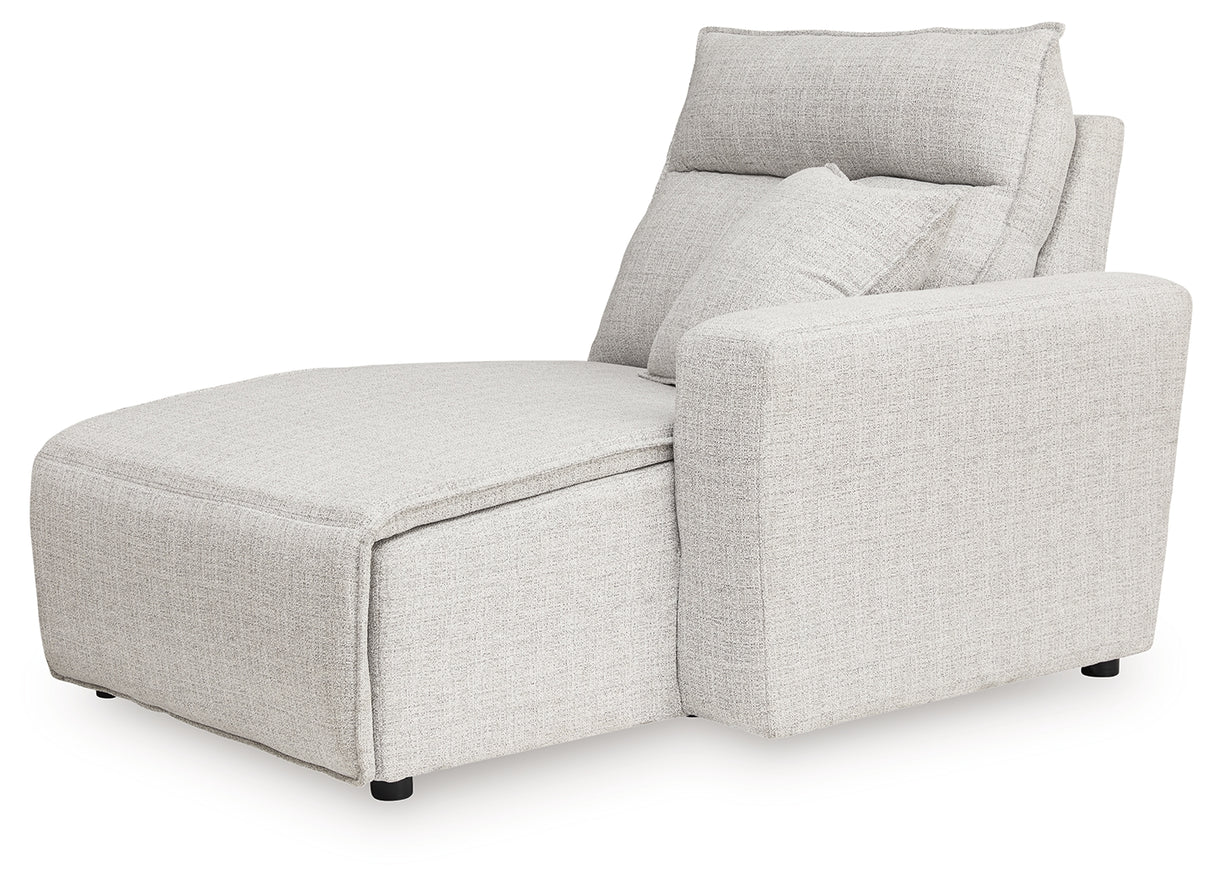 ModMax II Stone Right-Arm Facing Power Chaise from Ashley - Luna Furniture
