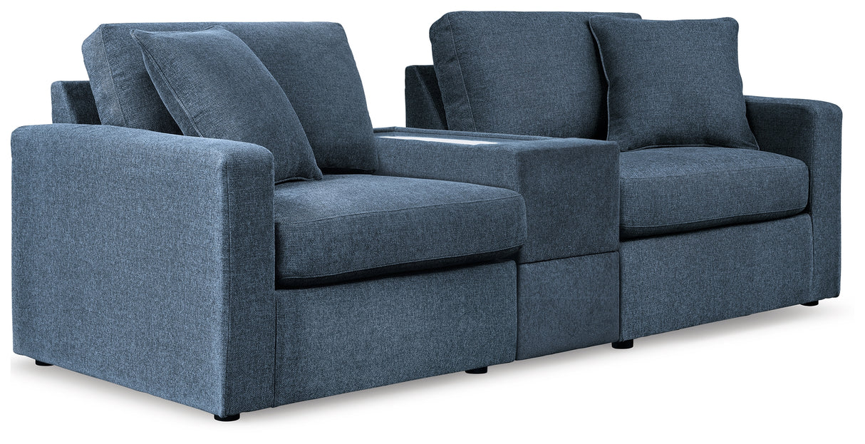 Modmax Ink 3-Piece Sectional Sofa and 2-Piece Sectional Loveseat from Ashley - Luna Furniture
