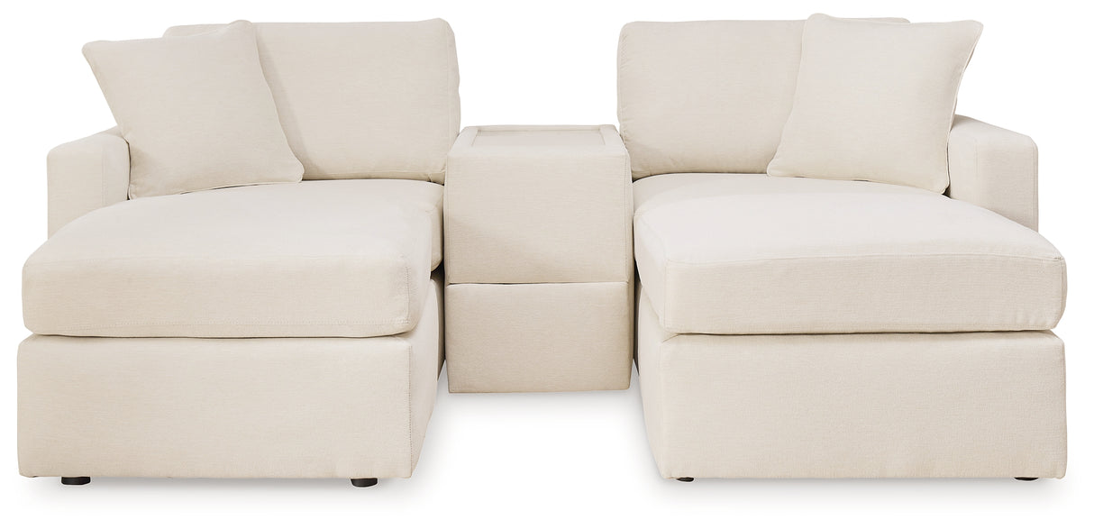 Modmax Oyster 3-Piece Sectional Sofa and 2-Piece Sectional Loveseat from Ashley - Luna Furniture