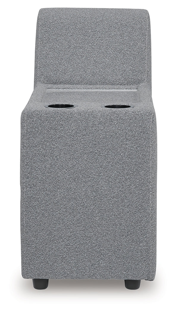 Modmax II Salt and Pepper Console with Storage from Ashley - Luna Furniture