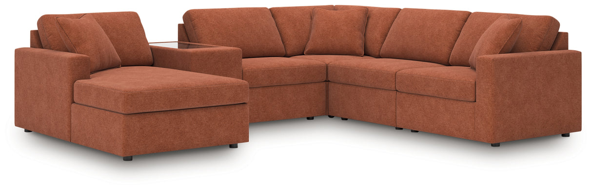 Modmax Spice 6-Piece Sectional with Chaise from Ashley - Luna Furniture
