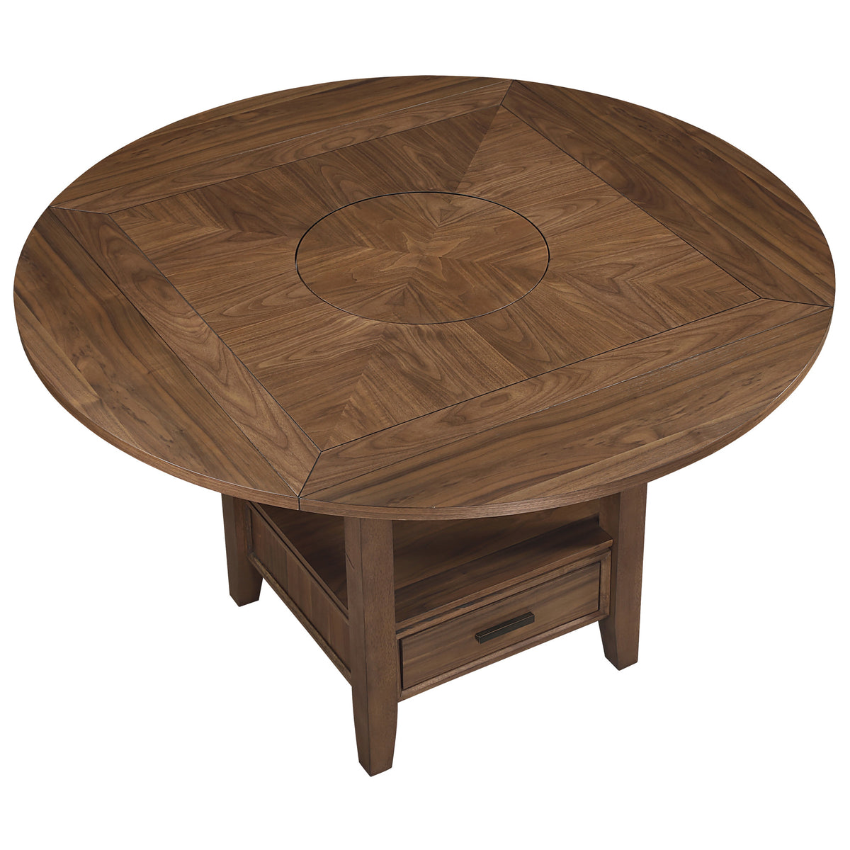 Java Warm Mocha Round Counter Height Table from Steve Silver - Luna Furniture