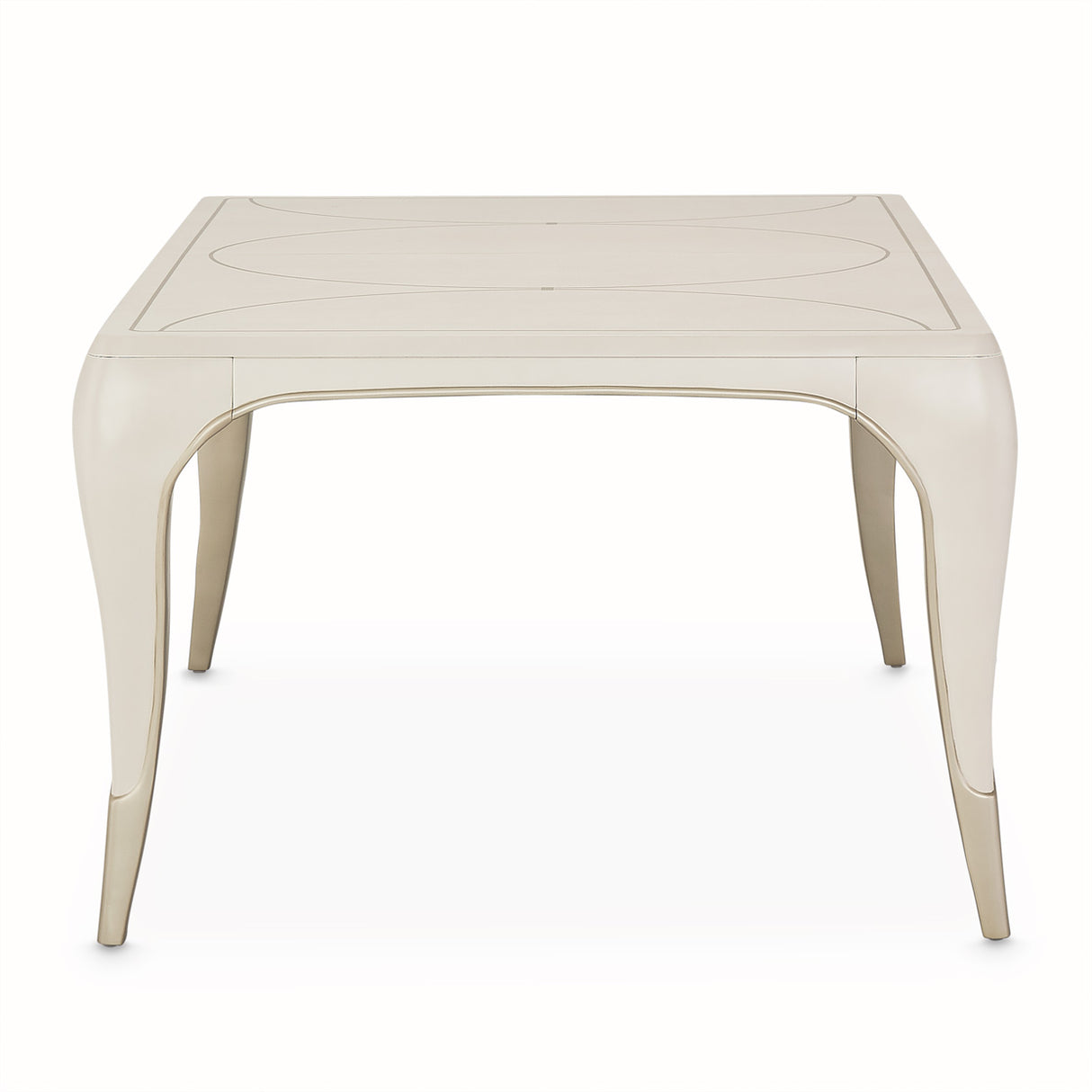 London Place Creamy Pearl Rectangular Dining Table from Michael Amini - Luna Furniture