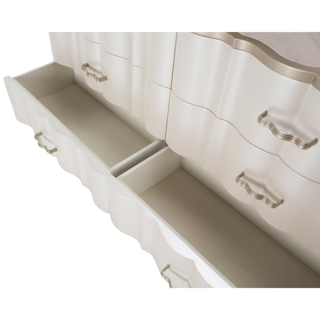 London Place Creamy Pearl Dresser from Michael Amini - Luna Furniture