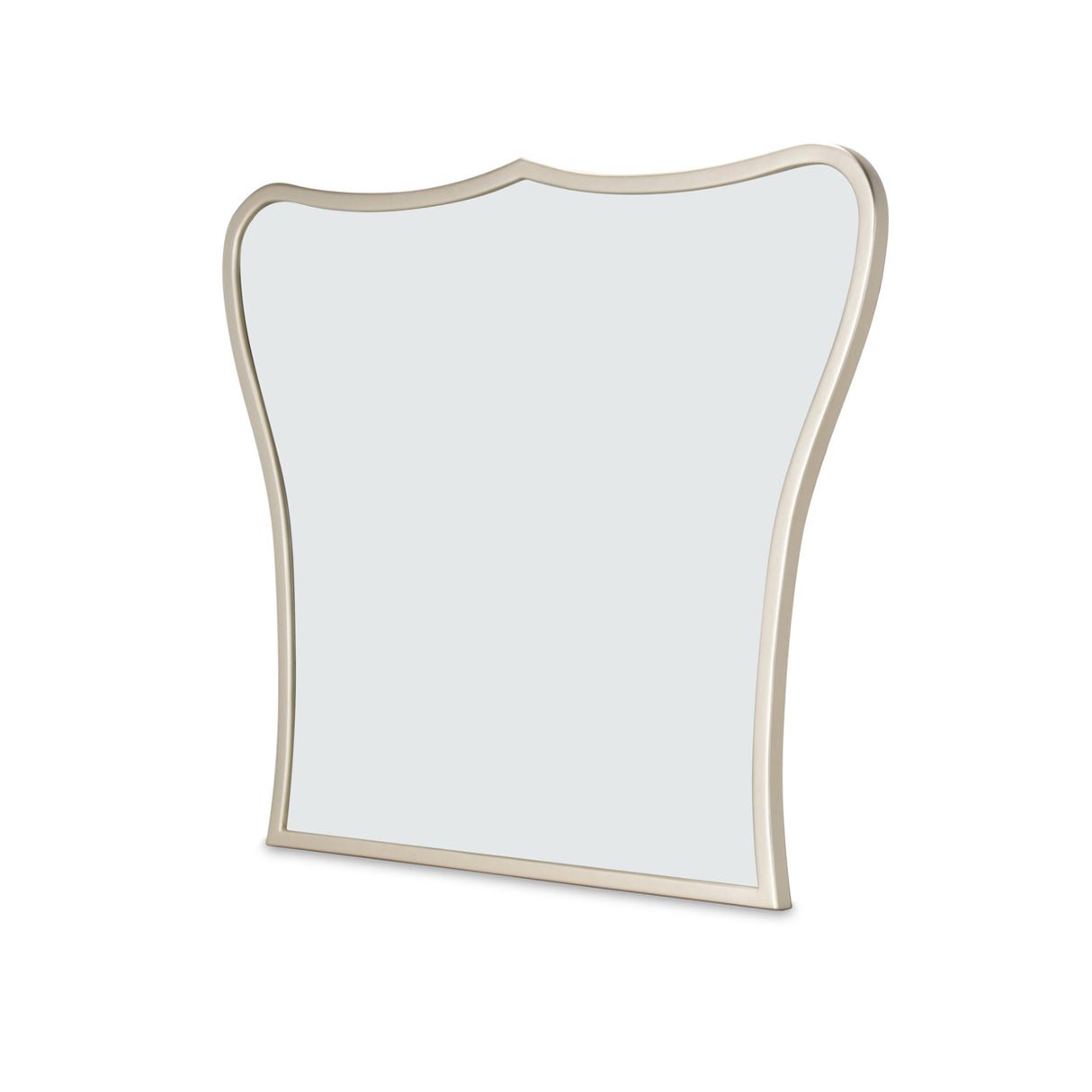 London Place Creamy Pearl Vanity Mirror from Michael Amini - Luna Furniture