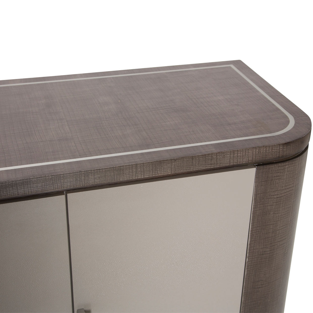 Roxbury Park Slate Sideboard With Mirror from Michael Amini - Luna Furniture
