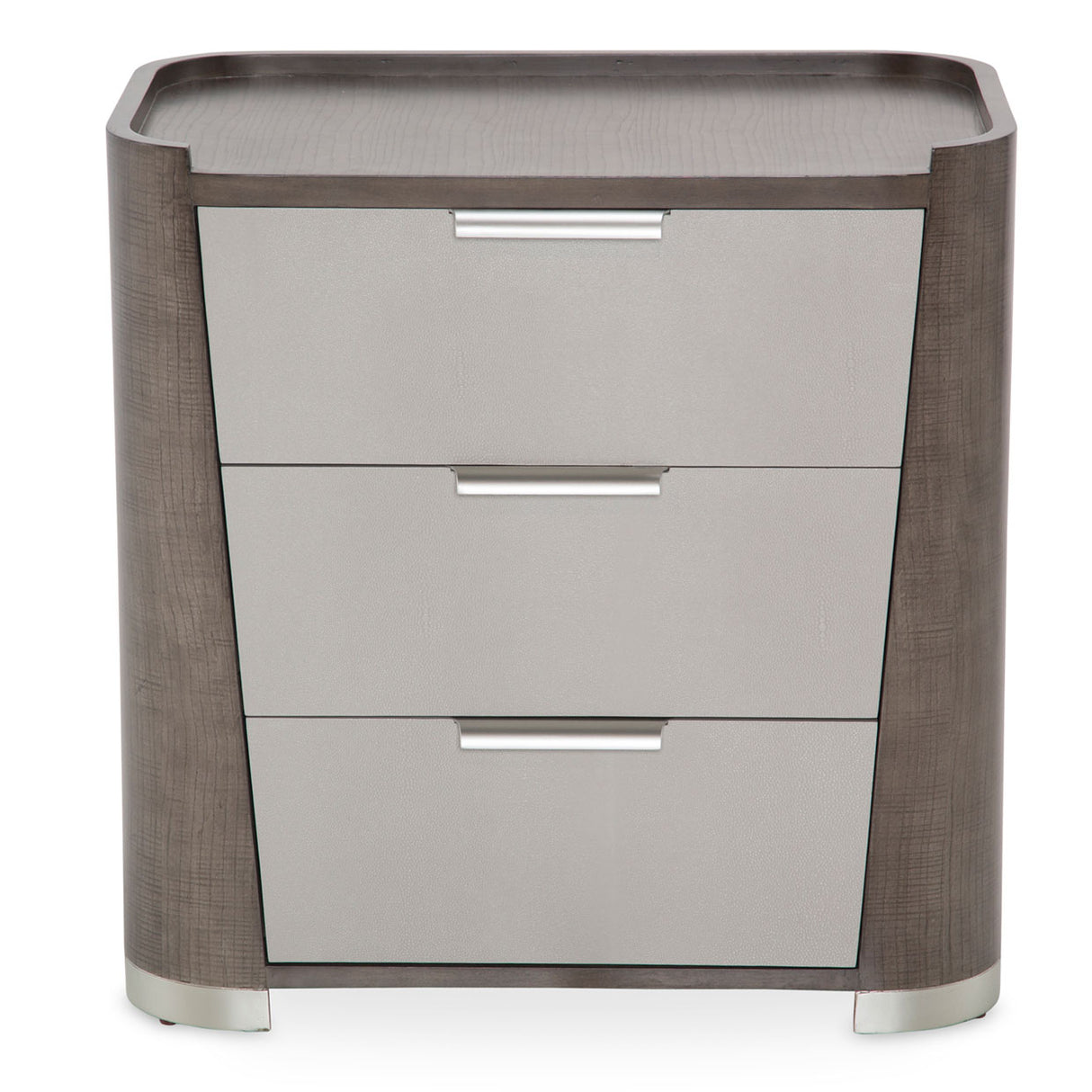Roxbury Park Slate Nightstand from Michael Amini - Luna Furniture