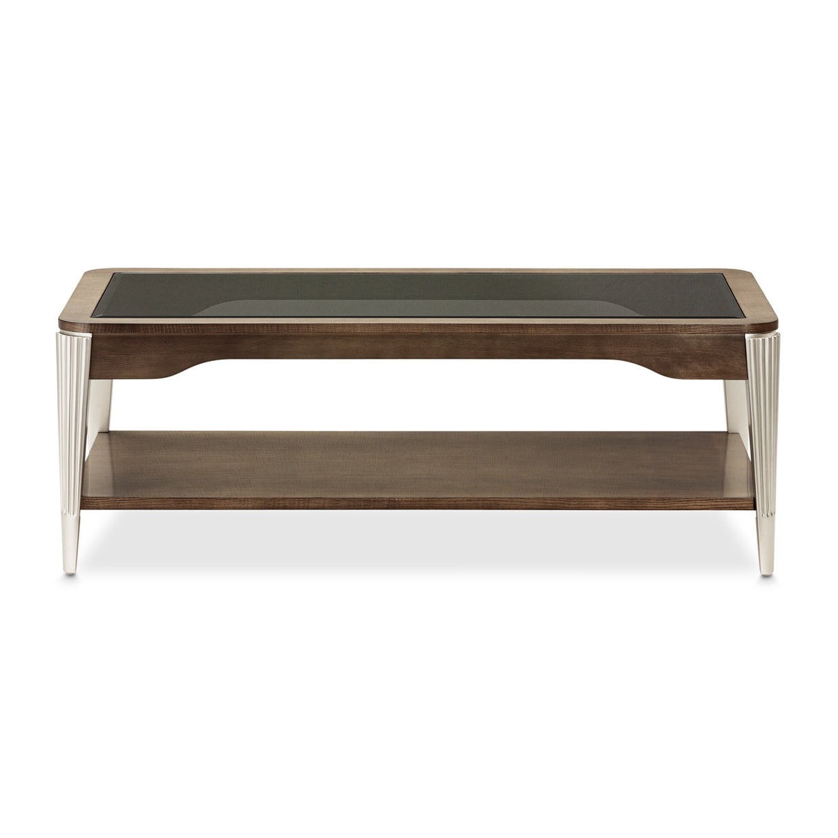 Roxbury Park Slate Cocktail Table from Michael Amini - Luna Furniture