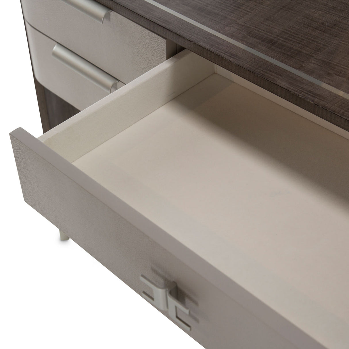 Roxbury Park Slate Vanity With Mirror from Michael Amini - Luna Furniture