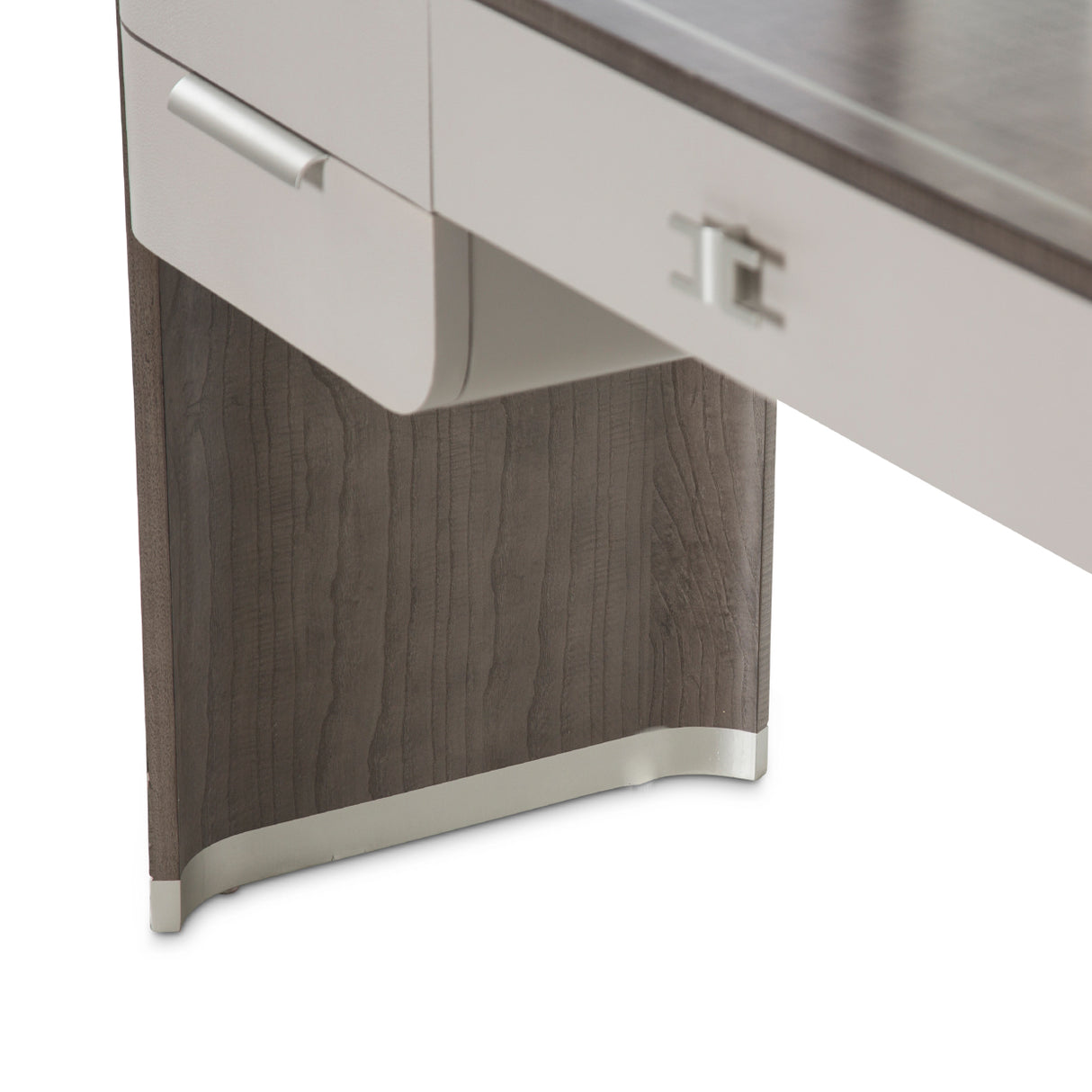 Roxbury Park Slate Vanity Desk from Michael Amini - Luna Furniture