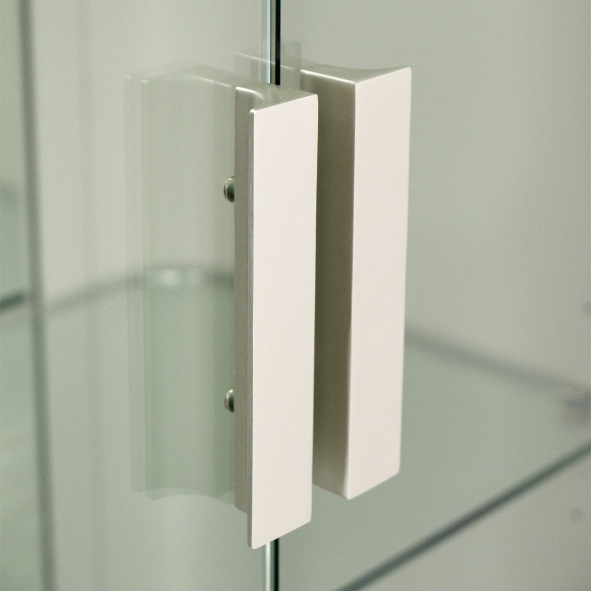 Roxbury Park Slate Display Cabinet from Michael Amini - Luna Furniture