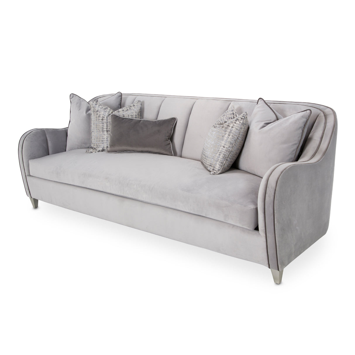 Roxbury Park Slate Sofa from Michael Amini - Luna Furniture
