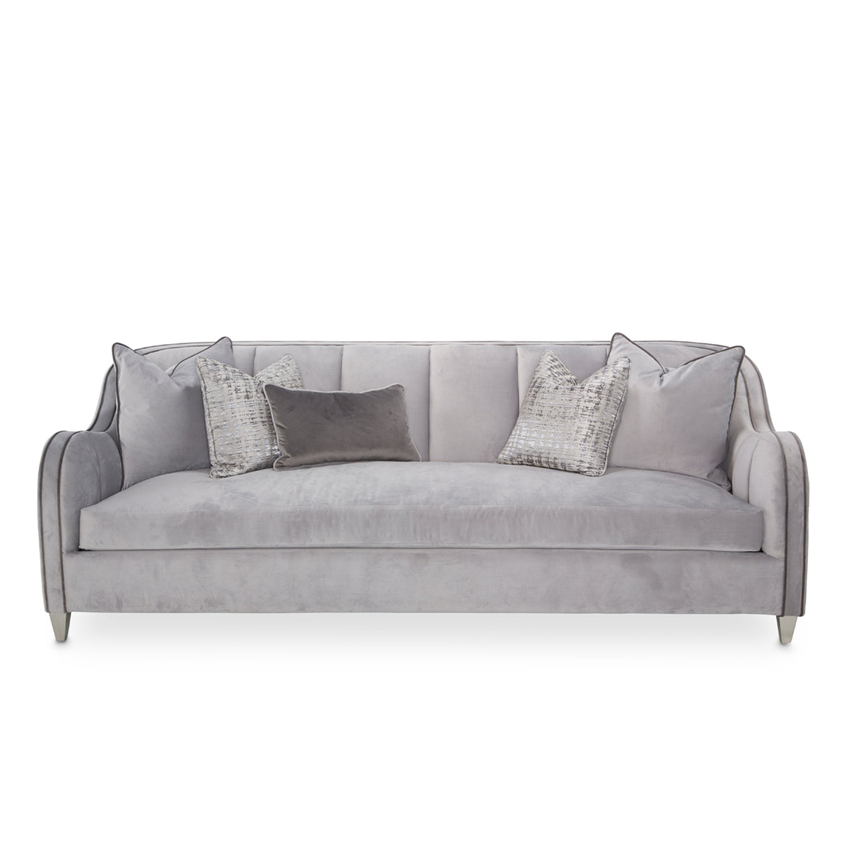 Roxbury Park Slate Sofa from Michael Amini - Luna Furniture