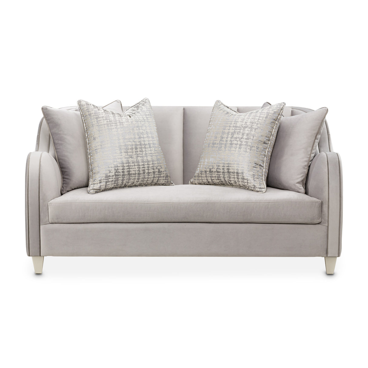 Roxbury Park Slate Loveseat from Michael Amini - Luna Furniture