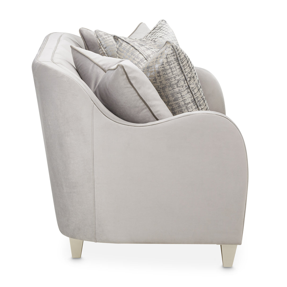 Roxbury Park Slate Loveseat from Michael Amini - Luna Furniture