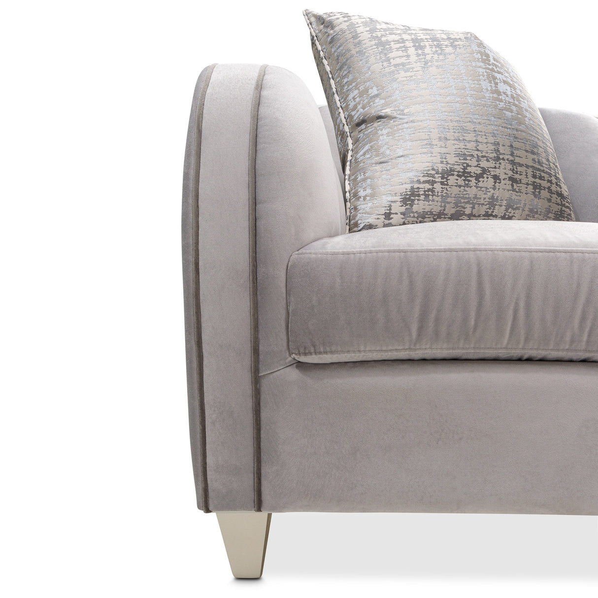Roxbury Park Slate Matching Chair from Michael Amini - Luna Furniture