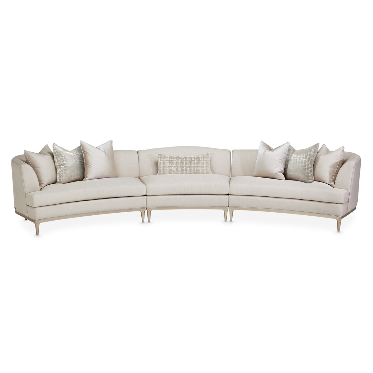 Malibu Crest Chardonnay 3-piece Sofa from Michael Amini - Luna Furniture