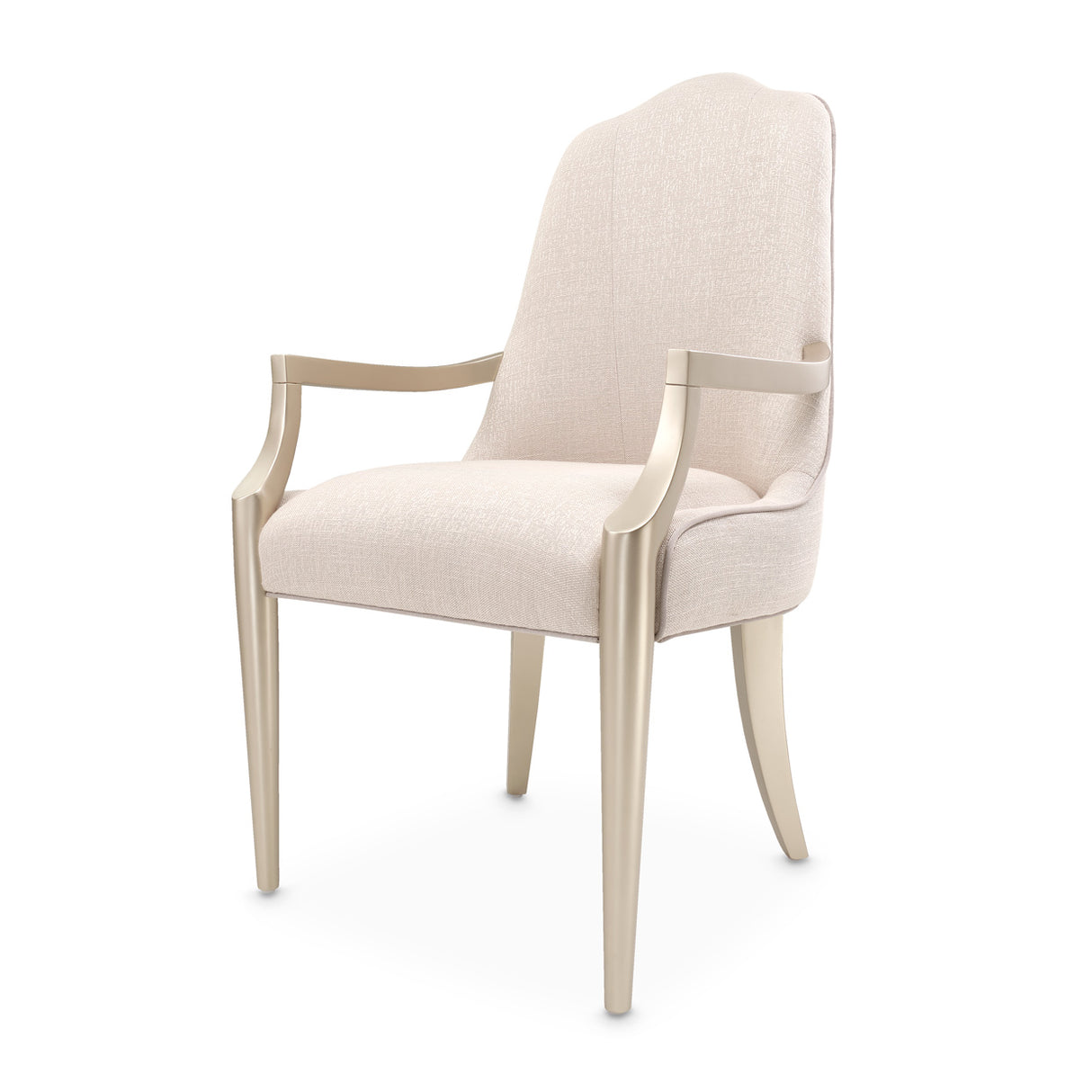 Malibu Crest Chardonnay Dining Arm Chair from Michael Amini - Luna Furniture