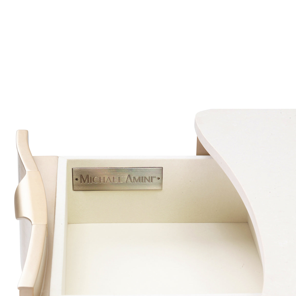 Malibu Crest Blush Nightstand from Michael Amini - Luna Furniture