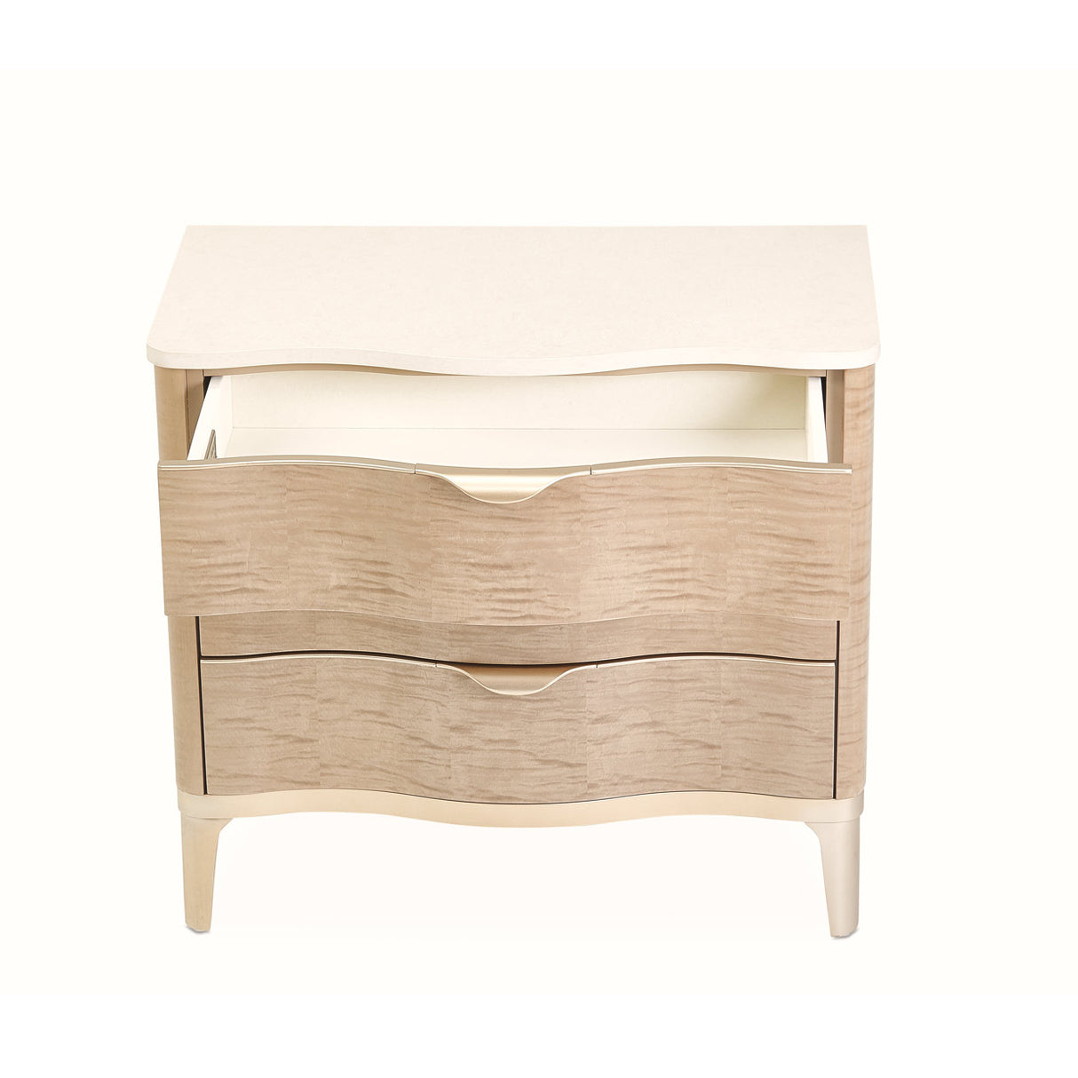 Malibu Crest Blush Nightstand from Michael Amini - Luna Furniture