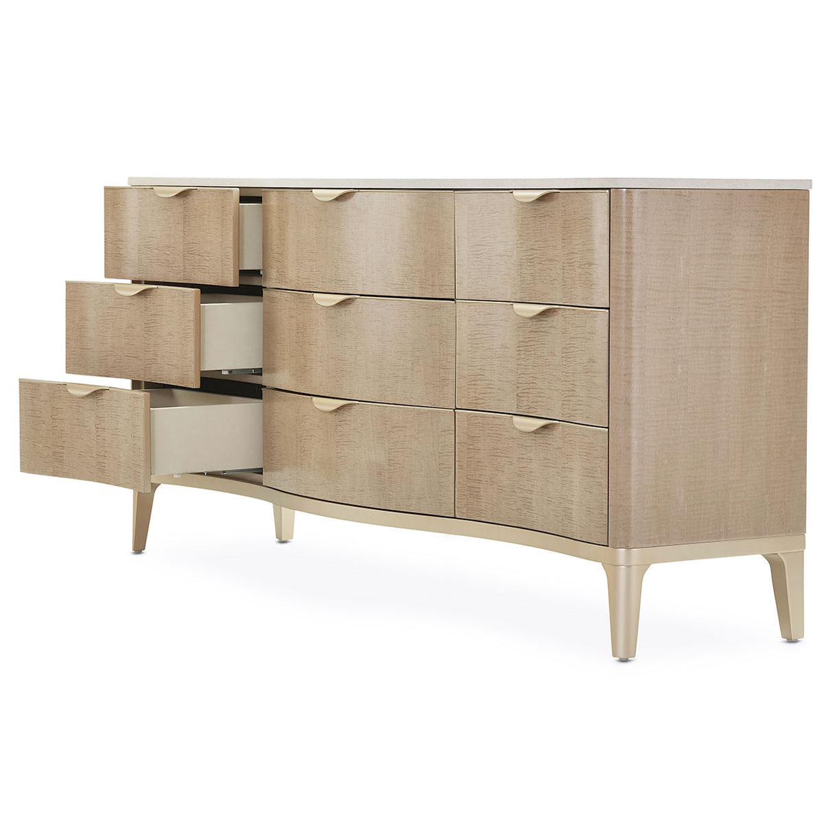 Malibu Crest Blush Dresser from Michael Amini - Luna Furniture