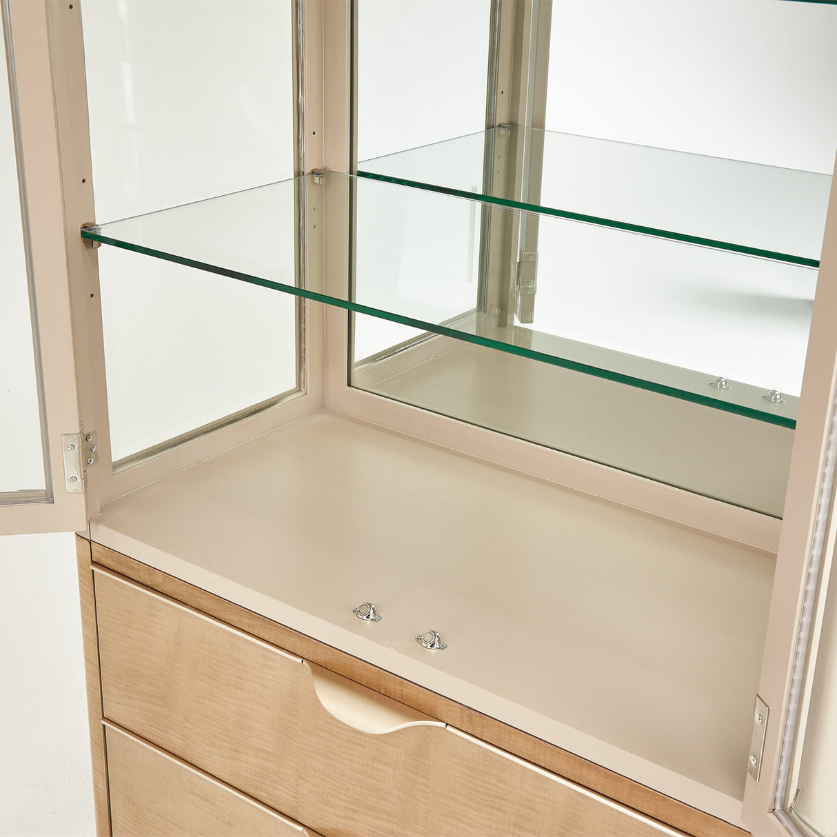 Malibu Crest Chardonnay Display Cabinet from Michael Amini - Luna Furniture