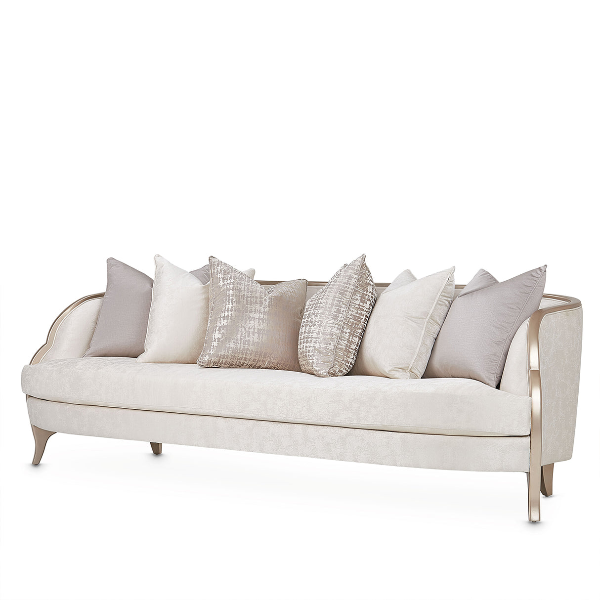 Malibu Crest Chardonnay Sofa from Michael Amini - Luna Furniture