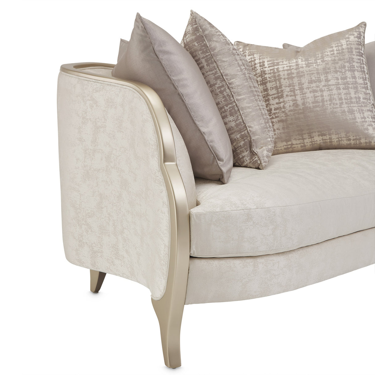 Malibu Crest Chardonnay Loveseat from Michael Amini - Luna Furniture