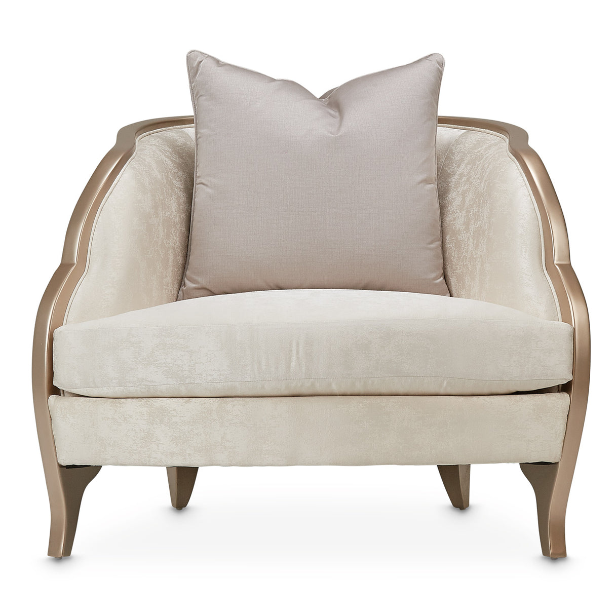 Malibu Crest Chardonnay Accent Chair from Michael Amini - Luna Furniture