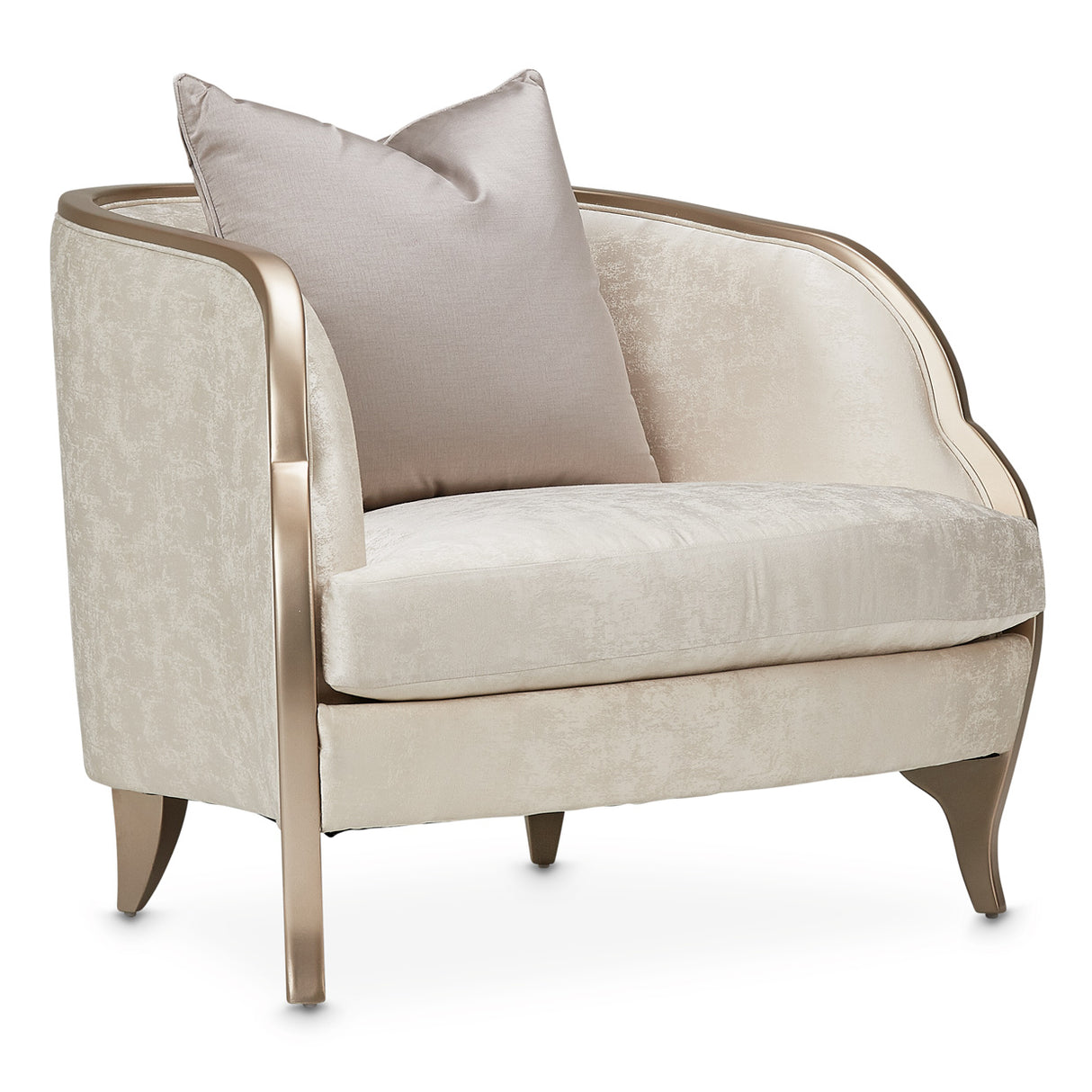 Malibu Crest Chardonnay Accent Chair from Michael Amini - Luna Furniture