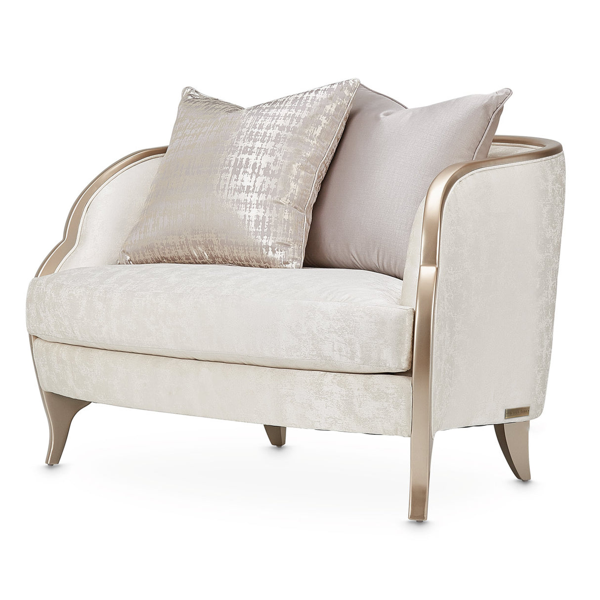 Malibu Crest Chardonnay Chair And A Half from Michael Amini - Luna Furniture