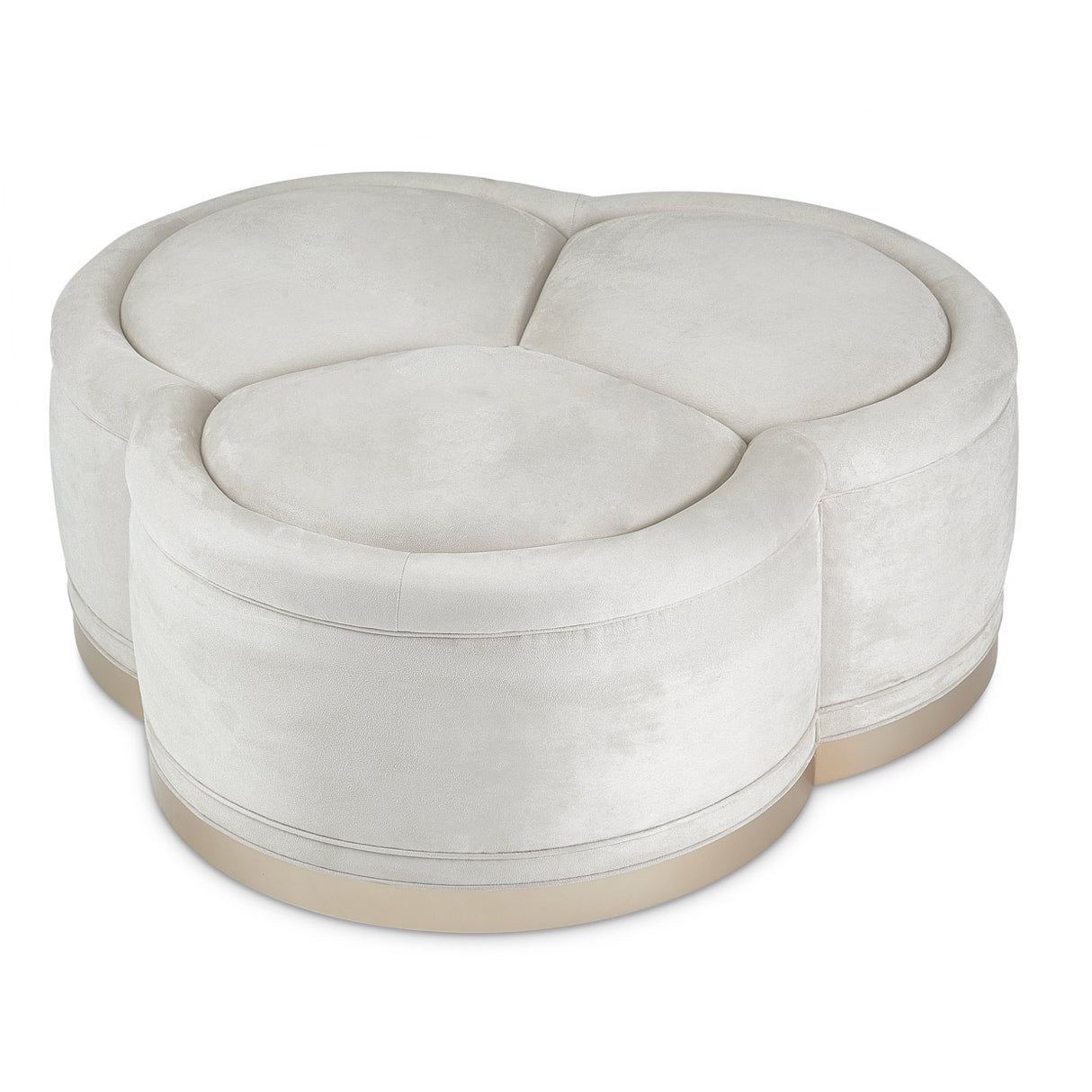 Malibu Crest Chardonnay Cocktail Ottoman from Michael Amini - Luna Furniture
