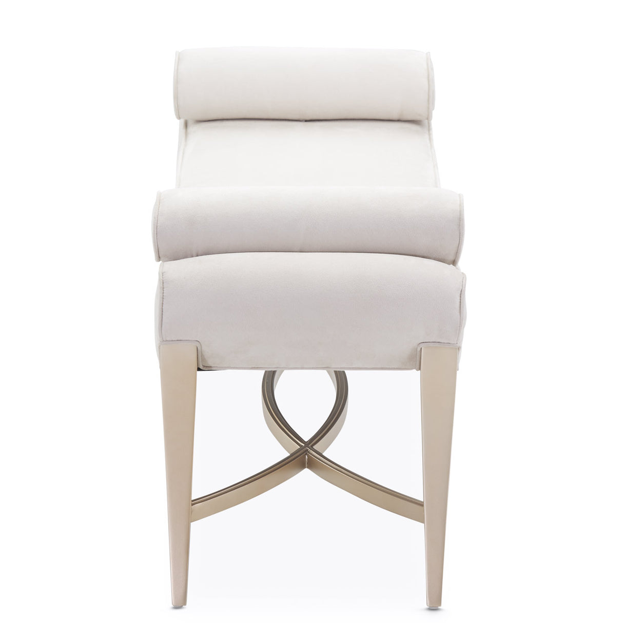 Malibu Crest Chardonnay Bed Bench from Michael Amini - Luna Furniture